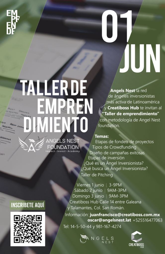 Flyer Taller emprendimiento_Blog_Lolina Rivas